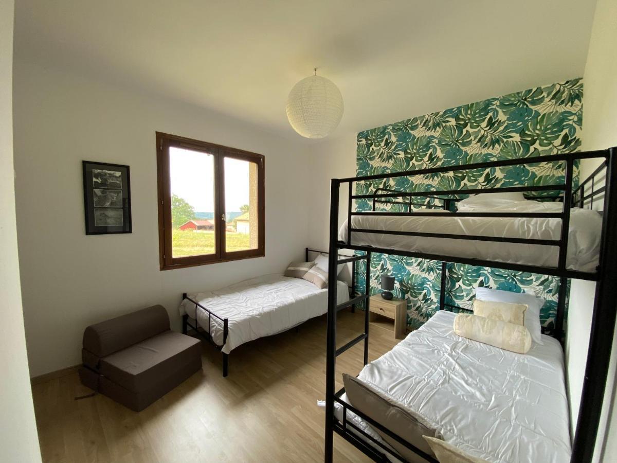 Maison En Campagne Avec Vue Sur Les Pyrenees Estampes Ngoại thất bức ảnh