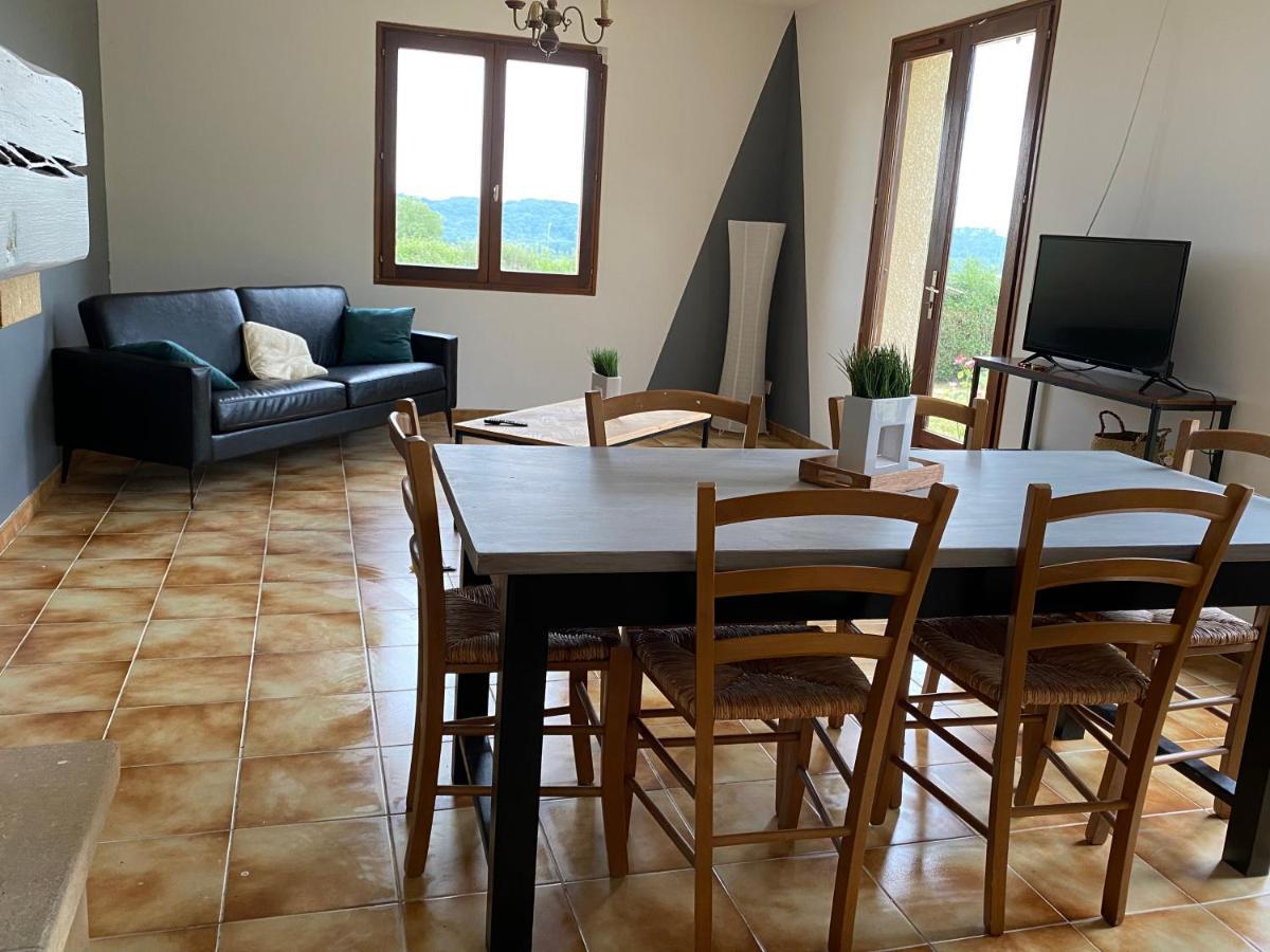 Maison En Campagne Avec Vue Sur Les Pyrenees Estampes Ngoại thất bức ảnh