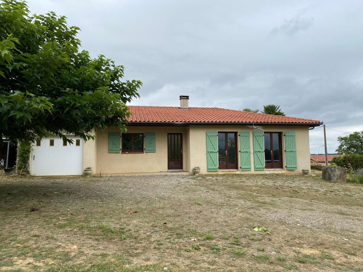 Maison En Campagne Avec Vue Sur Les Pyrenees Estampes Ngoại thất bức ảnh